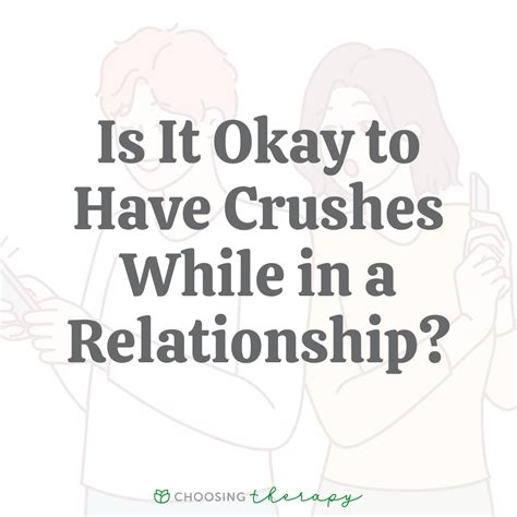 crush while dating someone else